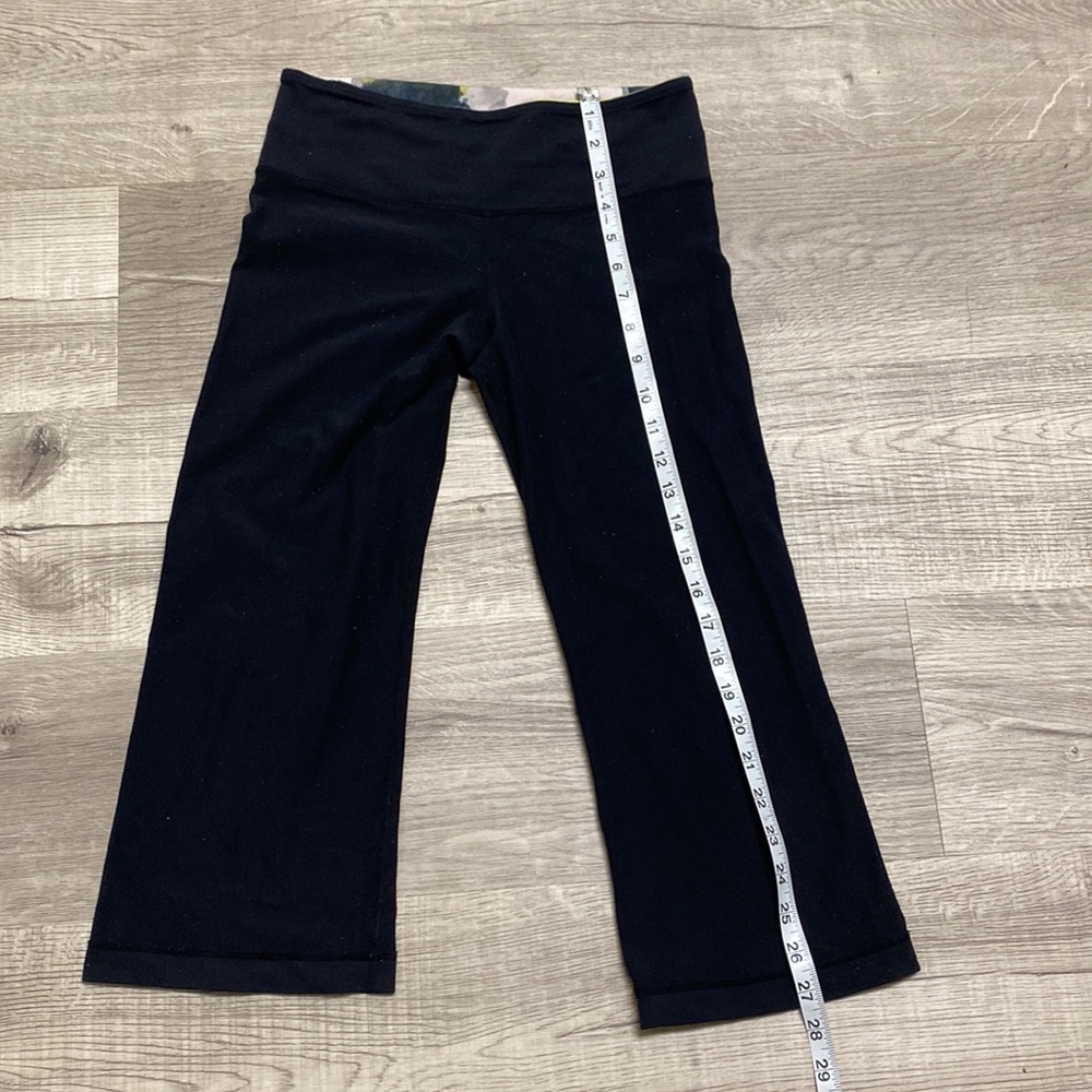 Lululemon Black Capris - Picture 9 of 10